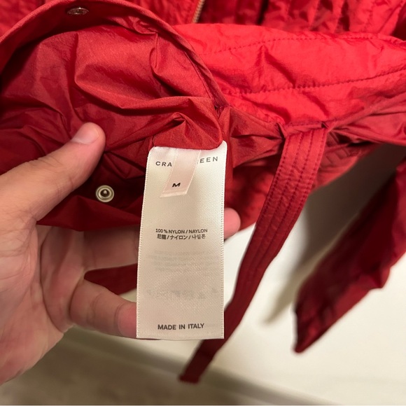 RARE 21’ Craig Green quilted worker jacket red - Picture 6 of 6